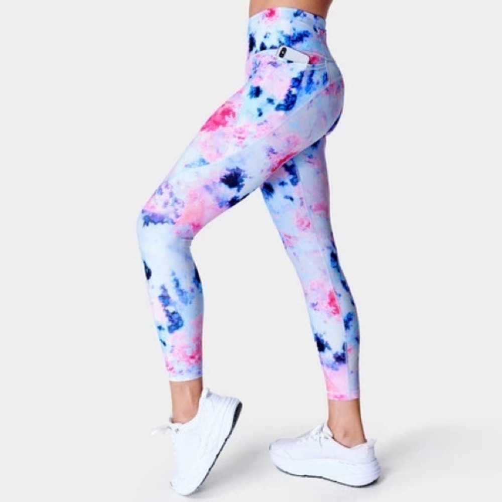 Sweaty Betty High Waisted Tie Dye Leggings